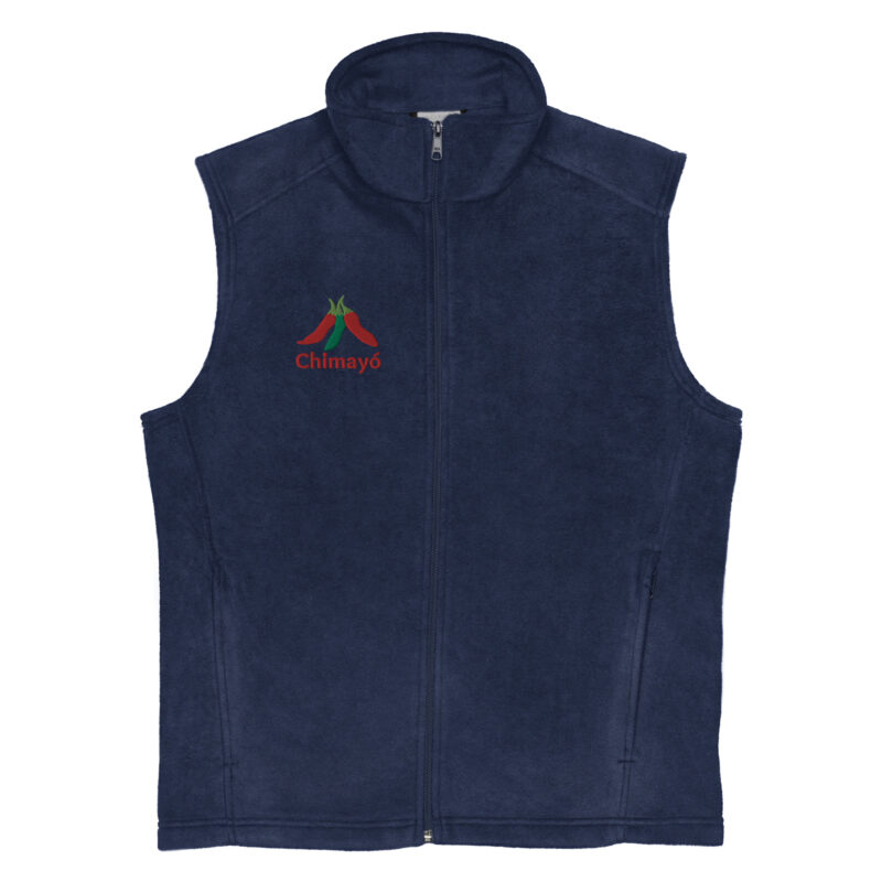 CHIMAYO CHILE - Men’s Columbia Fleece Vest (embroidered front & back) - Image 5