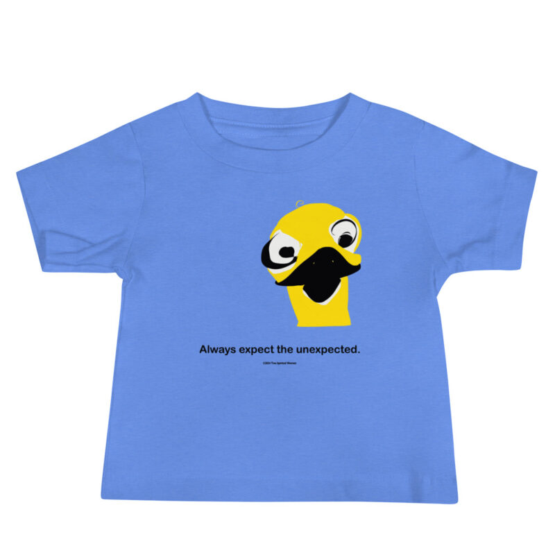 ALWAYS EXPECT THE UNEXPECTED - Baby Jersey Short Sleeve Tee - Image 3