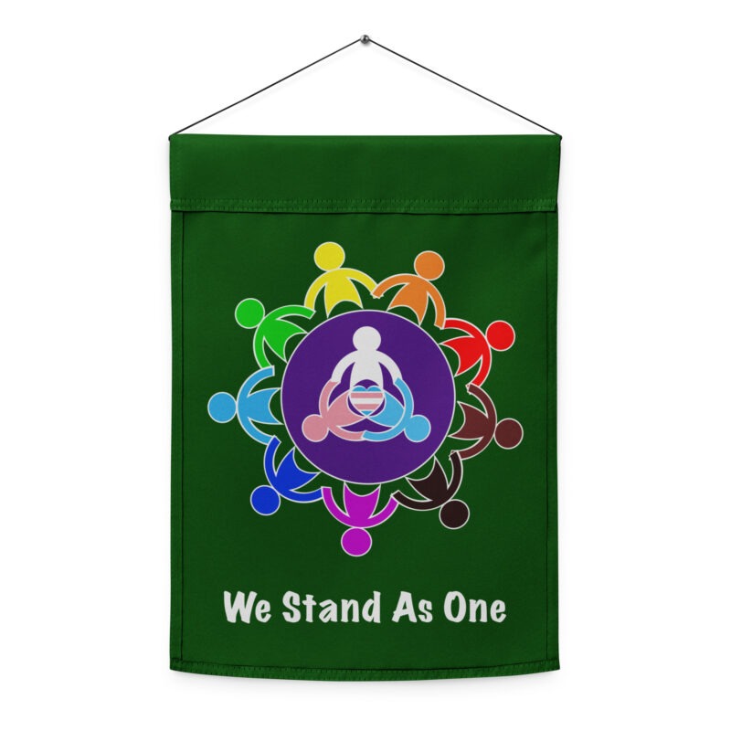 WE STAND AS ONE  - Garden Flag/Hanging Banner - Image 2