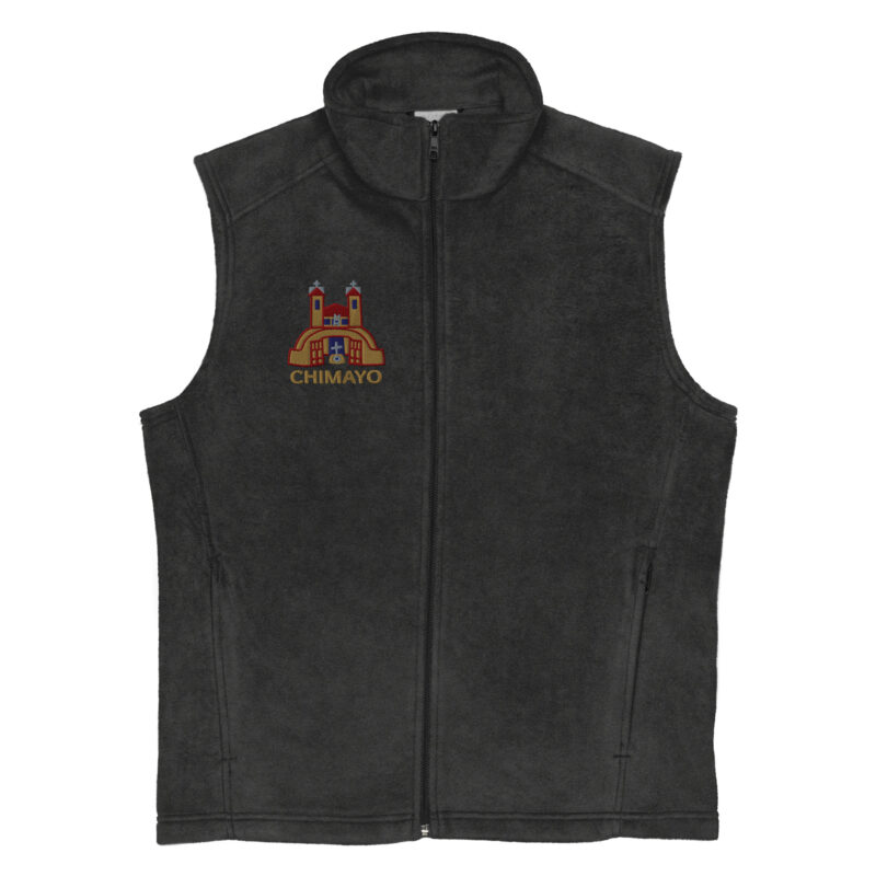 EL SANTUARIO DE CHIMAYO - Men’s Columbia Fleece Vest (embroidered on front) - Image 4