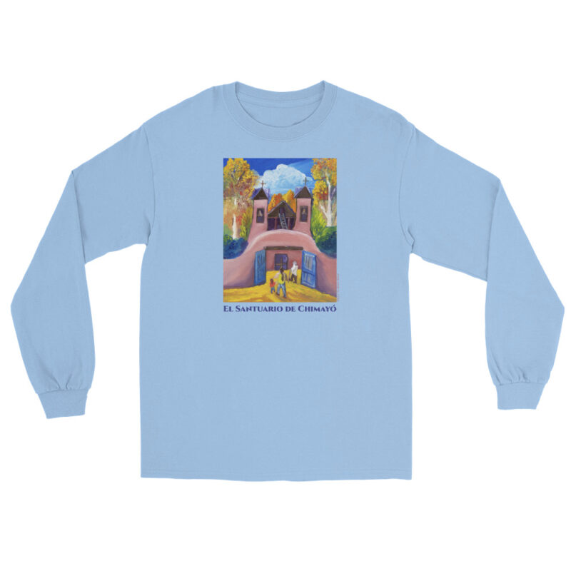 VISITING EL SANTUARIO - Men’s Long Sleeve Tee - Image 5