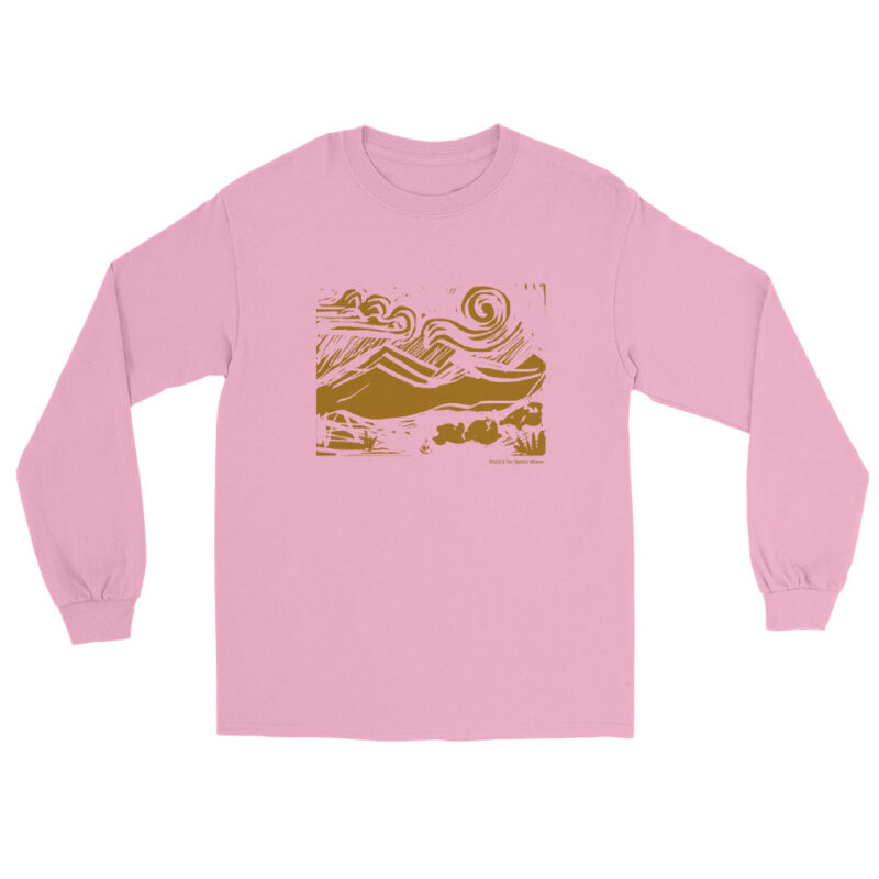 GOLD MOUNTAINS & SUN - Men’s Long Sleeve Tee - Image 12