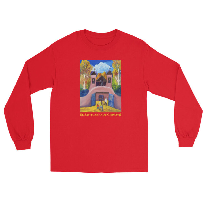 VISITING EL SANTUARIO - Men’s Long Sleeve Tee - Image 2