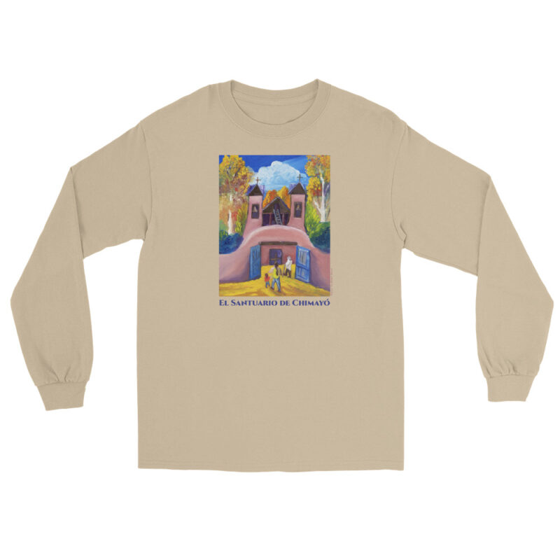 VISITING EL SANTUARIO - Men’s Long Sleeve Tee - Image 7