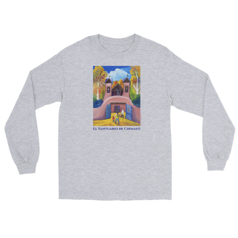 VISITING EL SANTUARIO - Men’s Long Sleeve Tee - Image 6