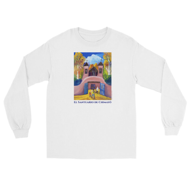 VISITING EL SANTUARIO - Men’s Long Sleeve Tee - Image 9