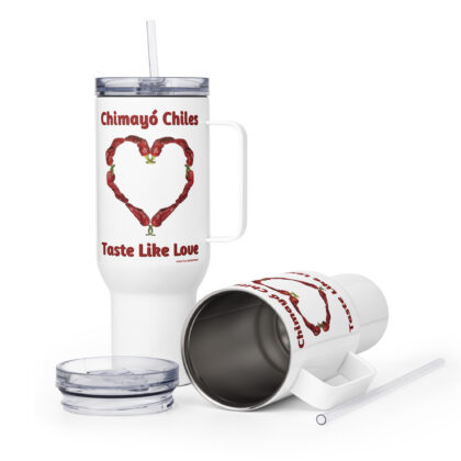 CHIMAYO CHILES TASTE LIKE LOVE - Travel Mug