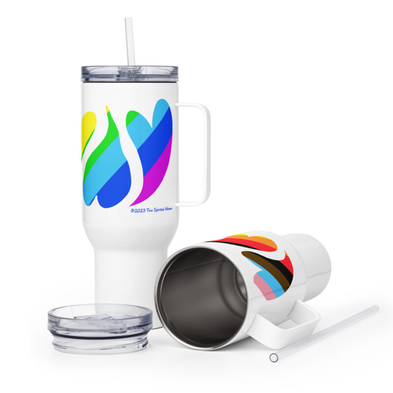 HEARTS OF PRIDE - Travel Mug - Image 2
