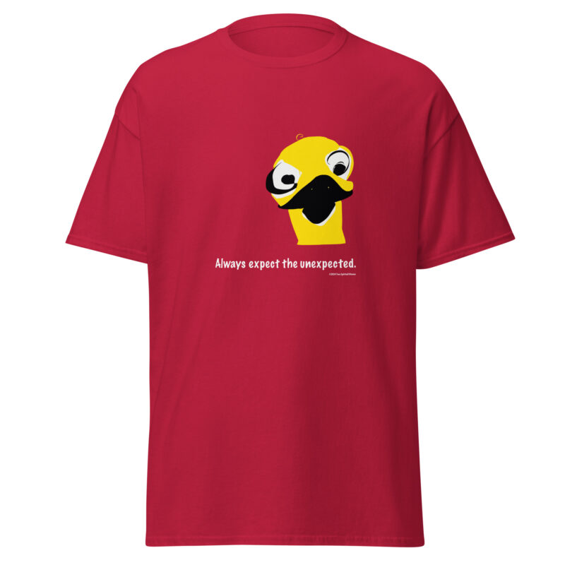 ALWAYS EXPECT THE UNEXPECTED - Men's Classic Tee - Image 3