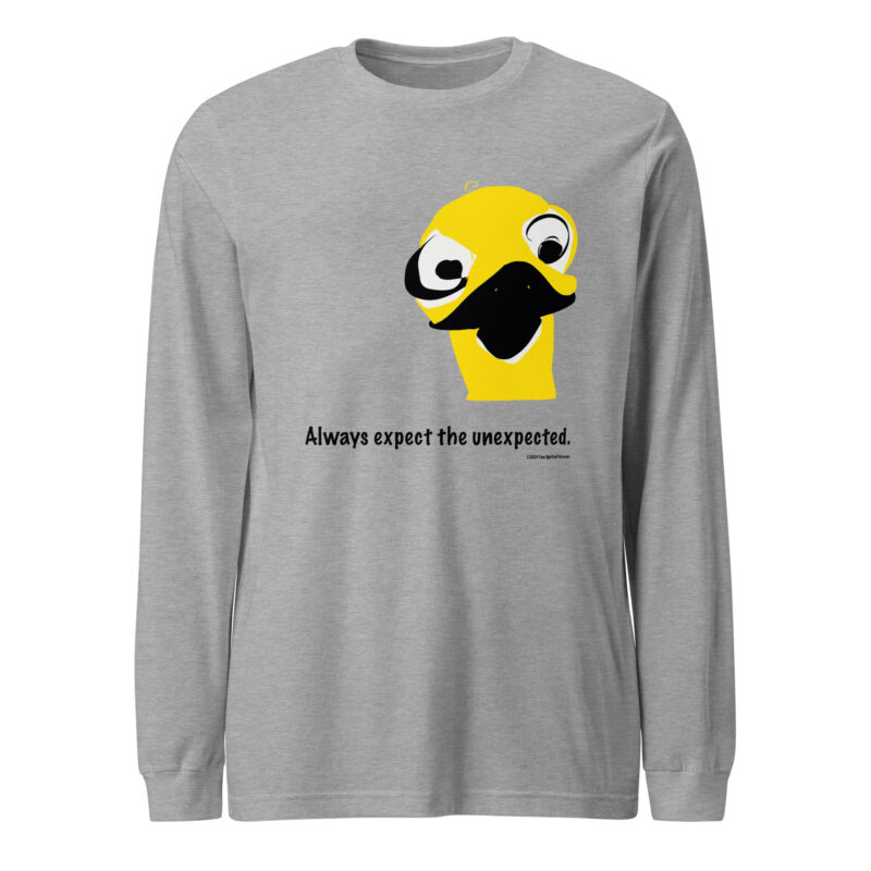 ALWAYS EXPECT THE UNEXPECTED - Unisex Long Sleeve Tee - Image 46