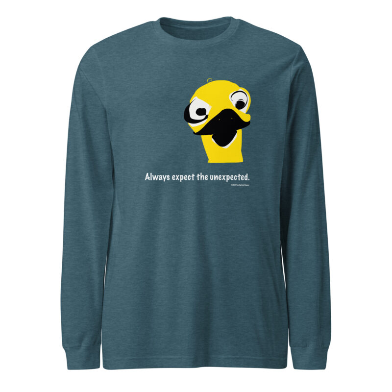 ALWAYS EXPECT THE UNEXPECTED - Unisex Long Sleeve Tee - Image 20