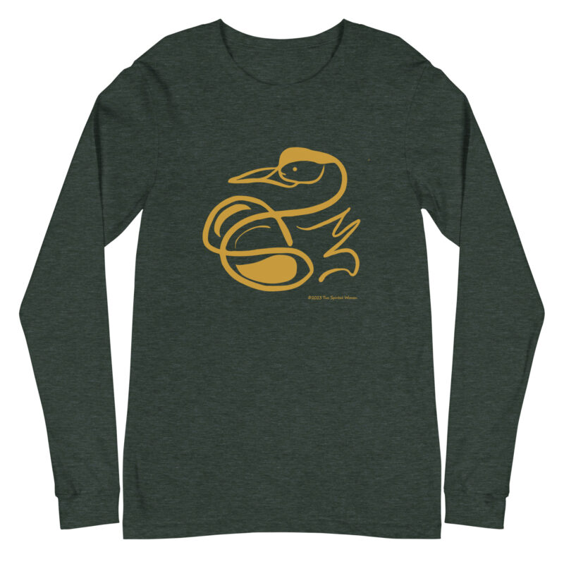 GOLD SWAN - Unisex Long Sleeve Tee - Image 8