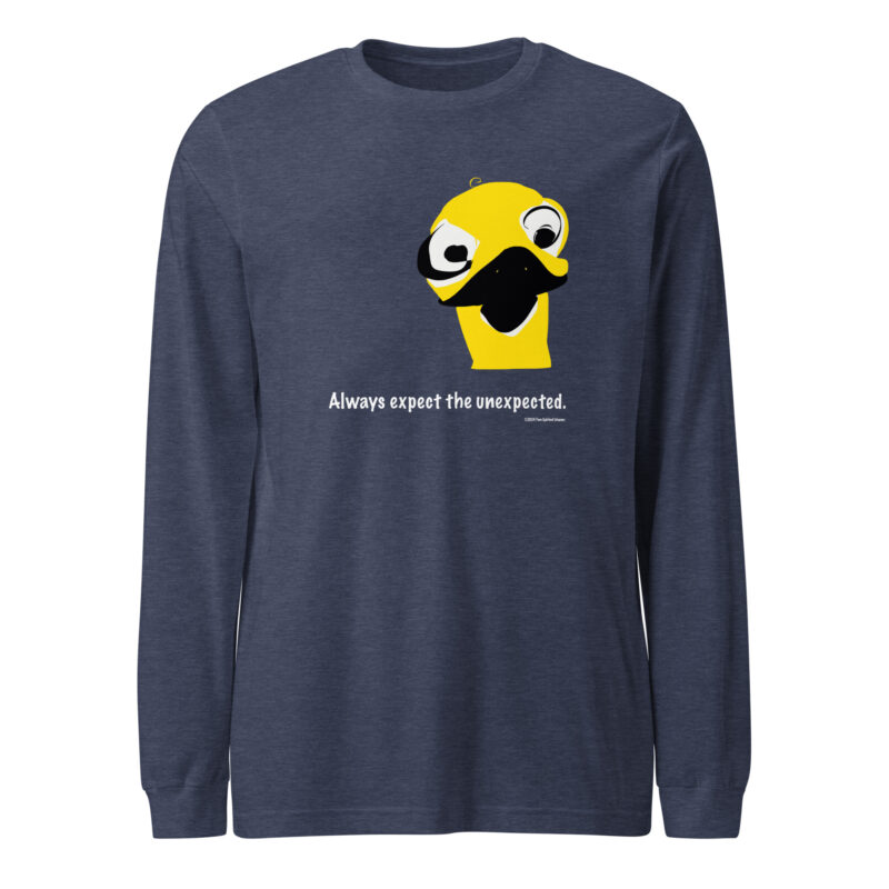 ALWAYS EXPECT THE UNEXPECTED - Unisex Long Sleeve Tee - Image 16