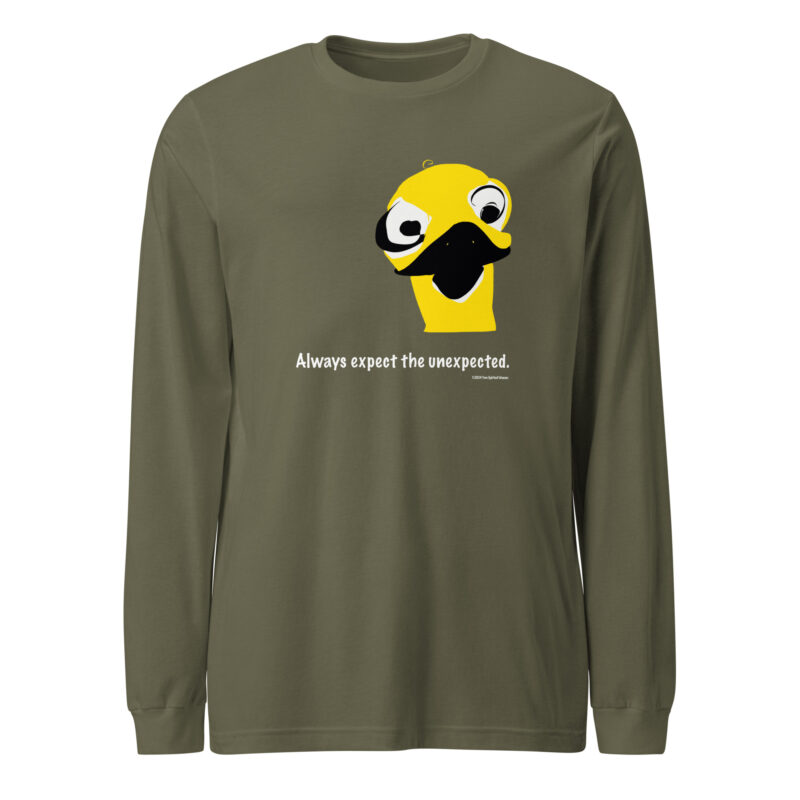 ALWAYS EXPECT THE UNEXPECTED - Unisex Long Sleeve Tee - Image 28