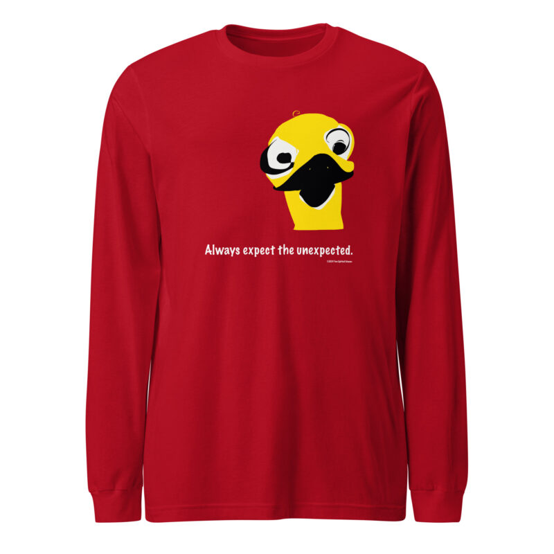 ALWAYS EXPECT THE UNEXPECTED - Unisex Long Sleeve Tee