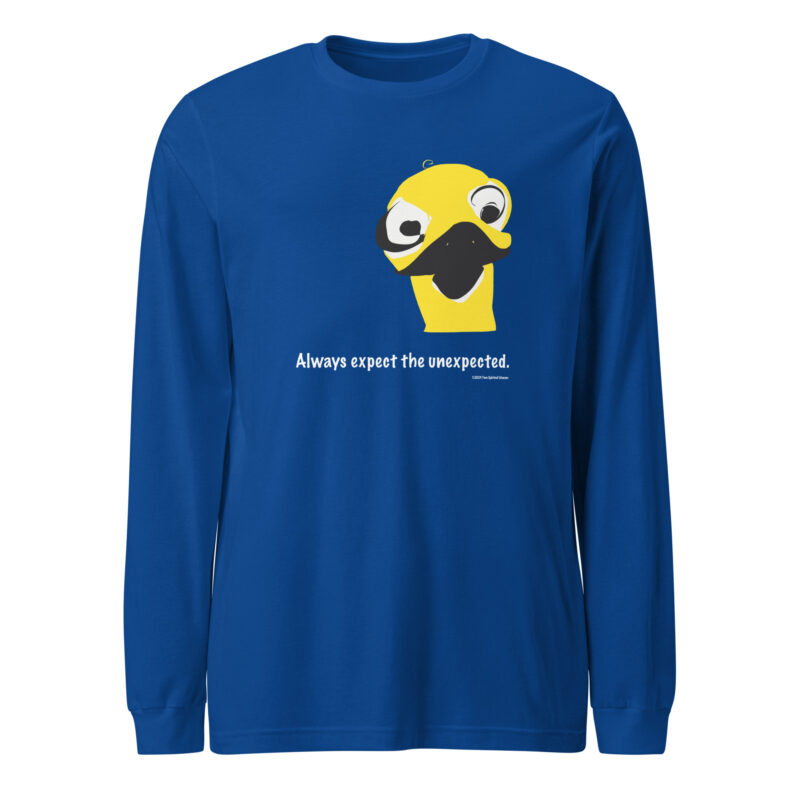 ALWAYS EXPECT THE UNEXPECTED - Unisex Long Sleeve Tee - Image 12