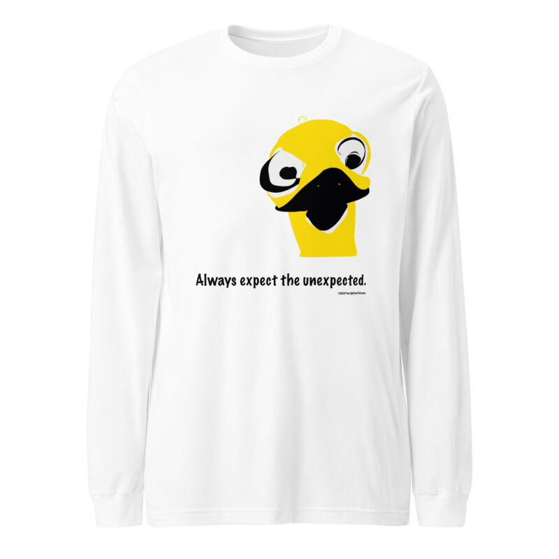 ALWAYS EXPECT THE UNEXPECTED - Unisex Long Sleeve Tee - Image 47
