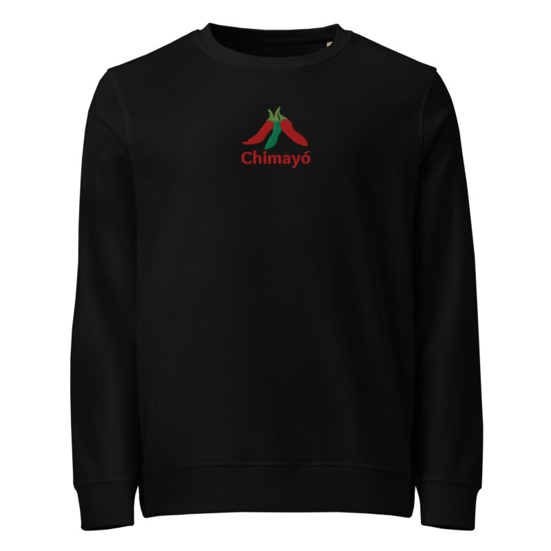 CHIMAYO CHILE - Unisex Organic Sweatshirt (embroidered)