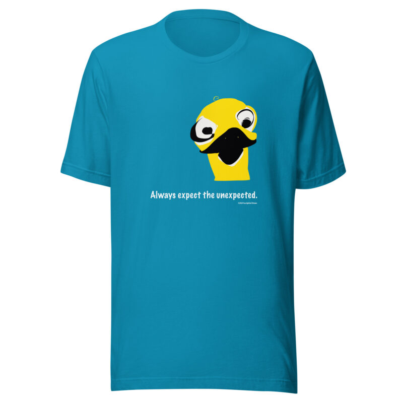 ALWAYS EXPECT THE UNEXPECTED - Unisex Staple T-Shirt - Image 8