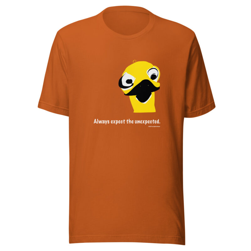 ALWAYS EXPECT THE UNEXPECTED - Unisex Staple T-Shirt - Image 5