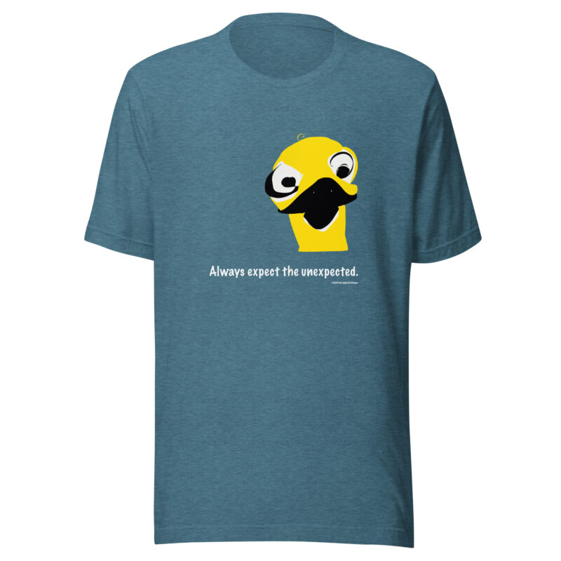 ALWAYS EXPECT THE UNEXPECTED - Unisex Staple T-Shirt - Image 6