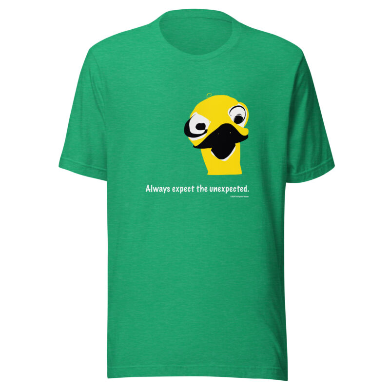 ALWAYS EXPECT THE UNEXPECTED - Unisex Staple T-Shirt - Image 10
