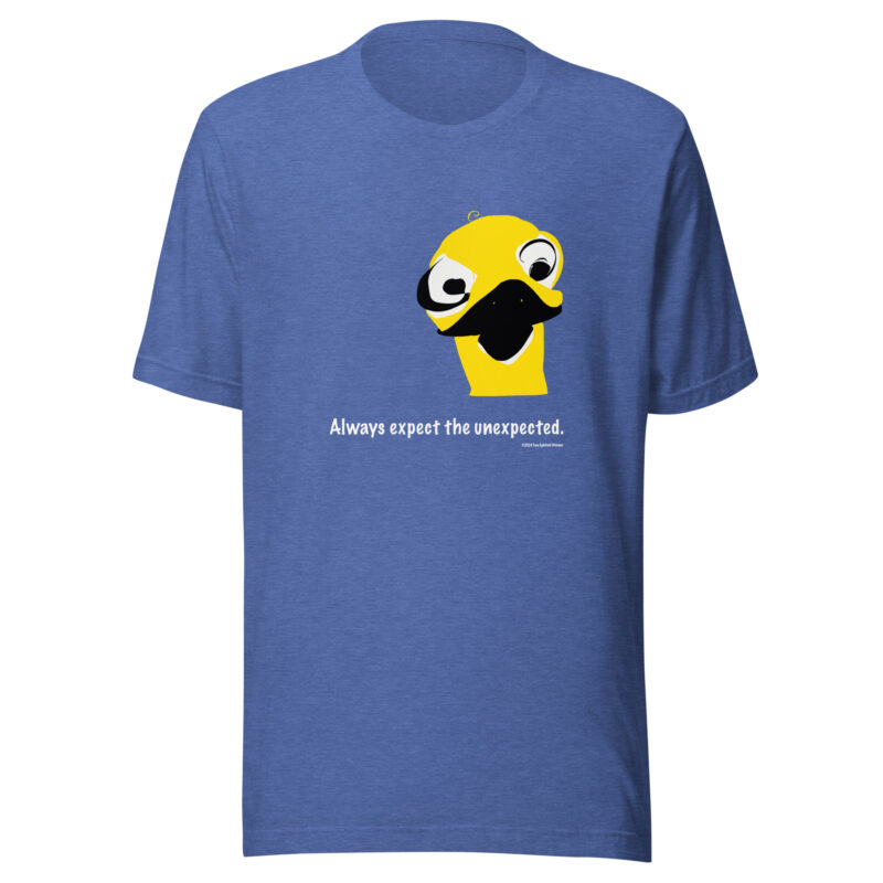 ALWAYS EXPECT THE UNEXPECTED - Unisex Staple T-Shirt - Image 7