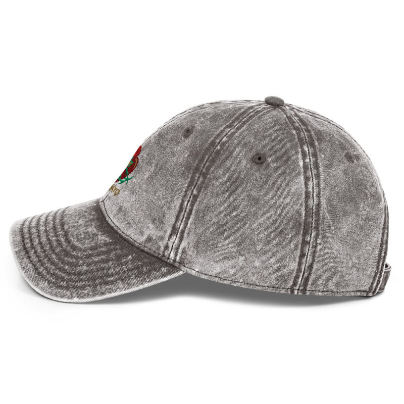 CHIMAYO HEART WITH ROSE - Vintage Cotton Otto Cap - Image 15