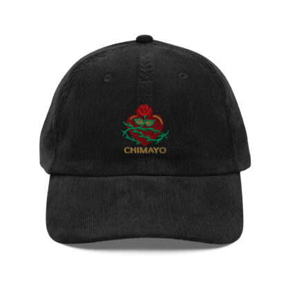 CHIMAYO HEART WITH ROSE - Vintage Corduroy Cap