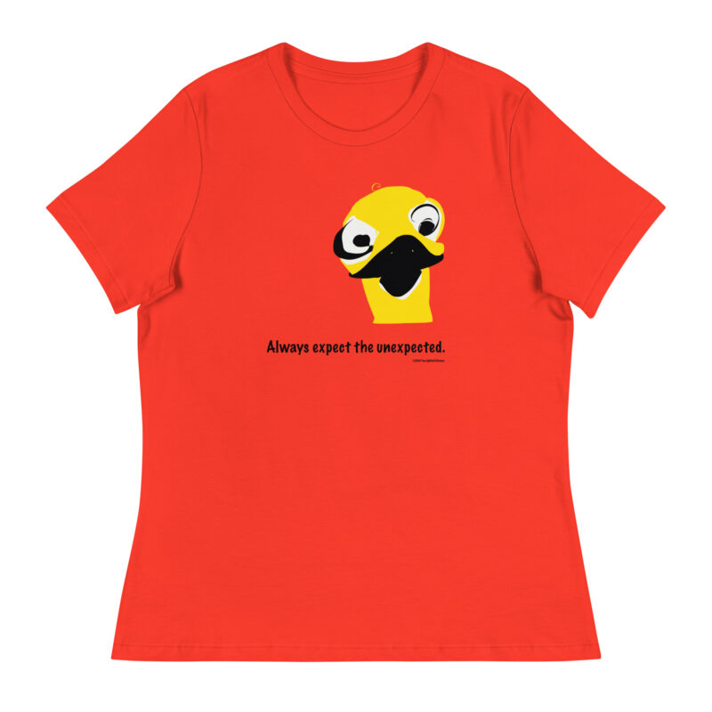 ALWAYS EXPECT THE UNEXPECTED - Women's Relaxed T-Shirt - Image 2
