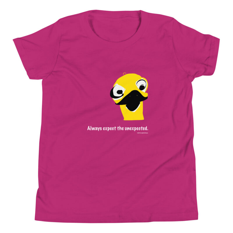 ALWAYS EXPECT THE UNEXPECTED - Youth T-Shirt - Image 7