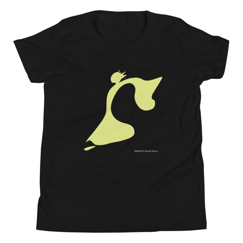 TAKE THE LEAP (yellow) - Youth T-Shirt - Image 2