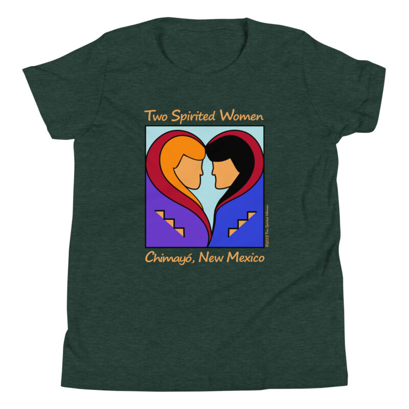 TWO SPIRITED WOMEN - Youth T-Shirt - Image 7