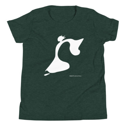 TAKE THE LEAP (purple/white) - Youth T-Shirt