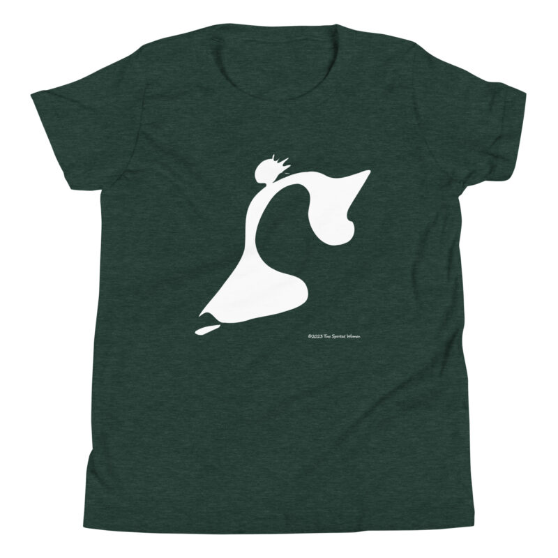 TAKE THE LEAP (purple/white) - Youth T-Shirt