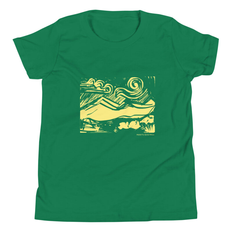 YELLOW MOUNTAINS - Youth T-Shirt - Image 8