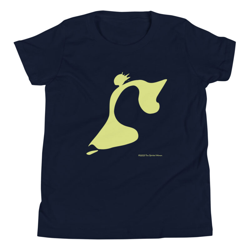 TAKE THE LEAP (yellow) - Youth T-Shirt - Image 3