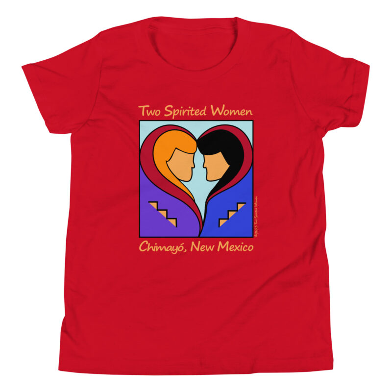 TWO SPIRITED WOMEN - Youth T-Shirt - Image 3