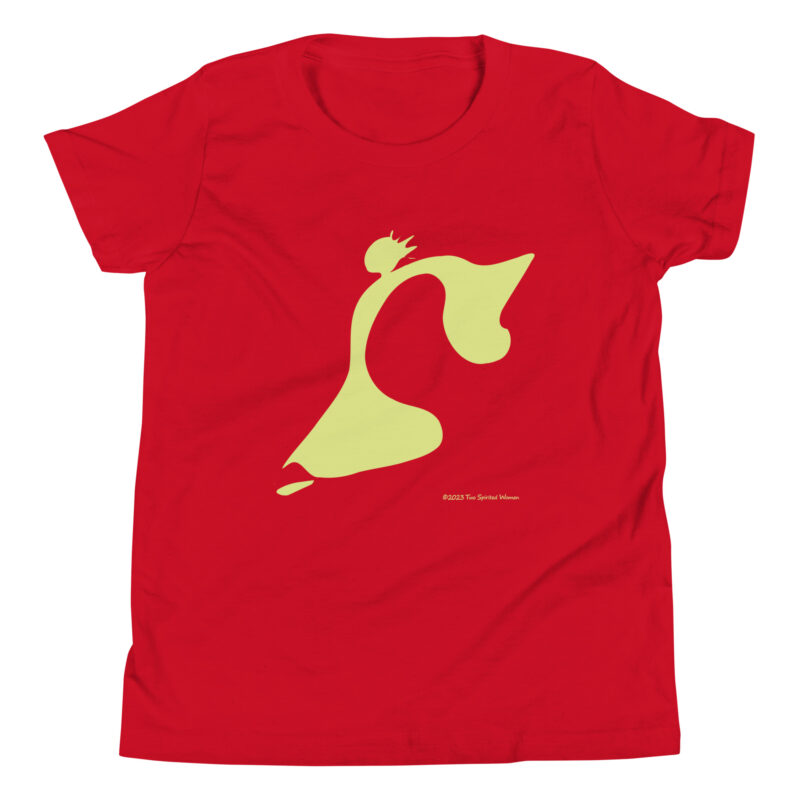 TAKE THE LEAP (yellow) - Youth T-Shirt - Image 4