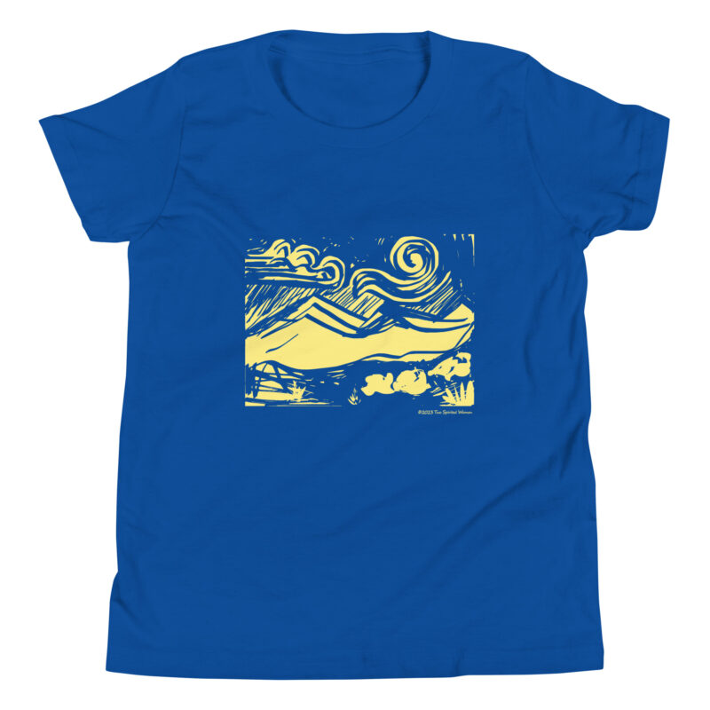 YELLOW MOUNTAINS - Youth T-Shirt - Image 6