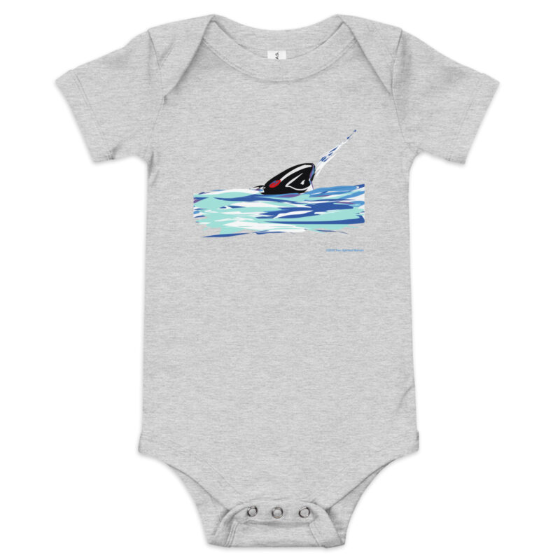 WHALE - Baby Onesie - Image 3