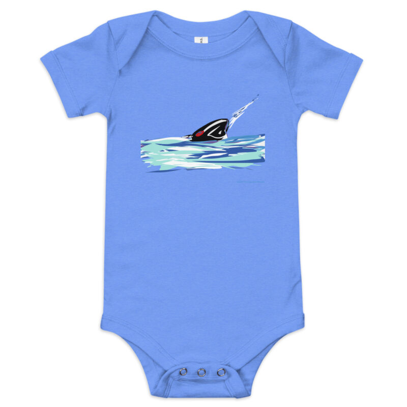 WHALE - Baby Onesie - Image 2