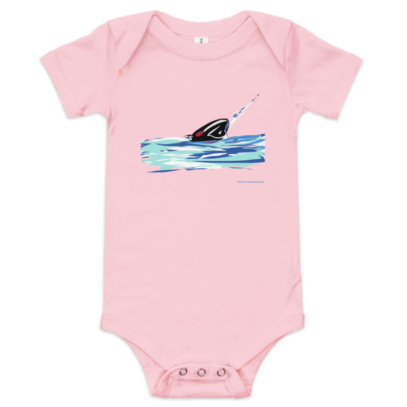 WHALE - Baby Onesie