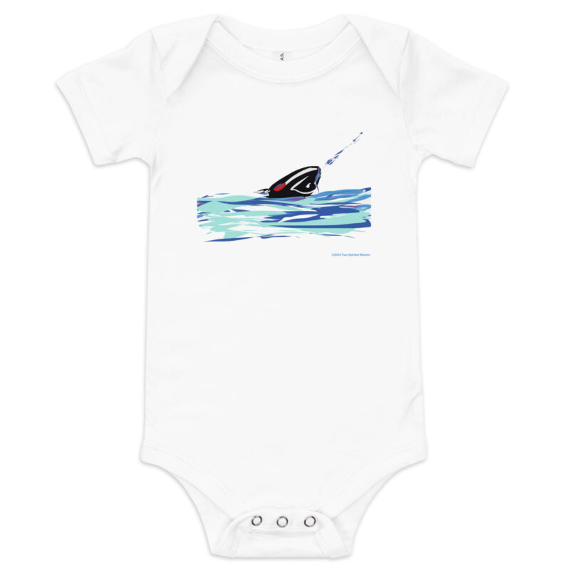 WHALE - Baby Onesie - Image 5