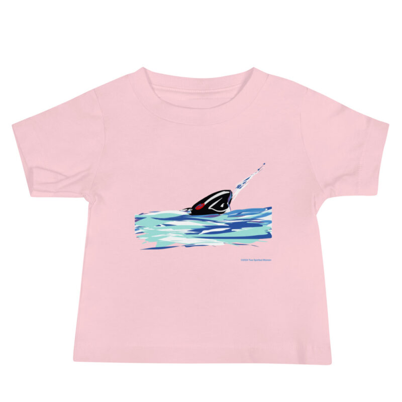 WHALE - Baby Jersey Short Sleeve Tee - Image 3