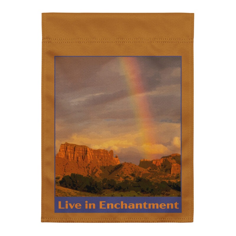 LIVE IN ENCHANTMENT - Garden Flag - Image 4