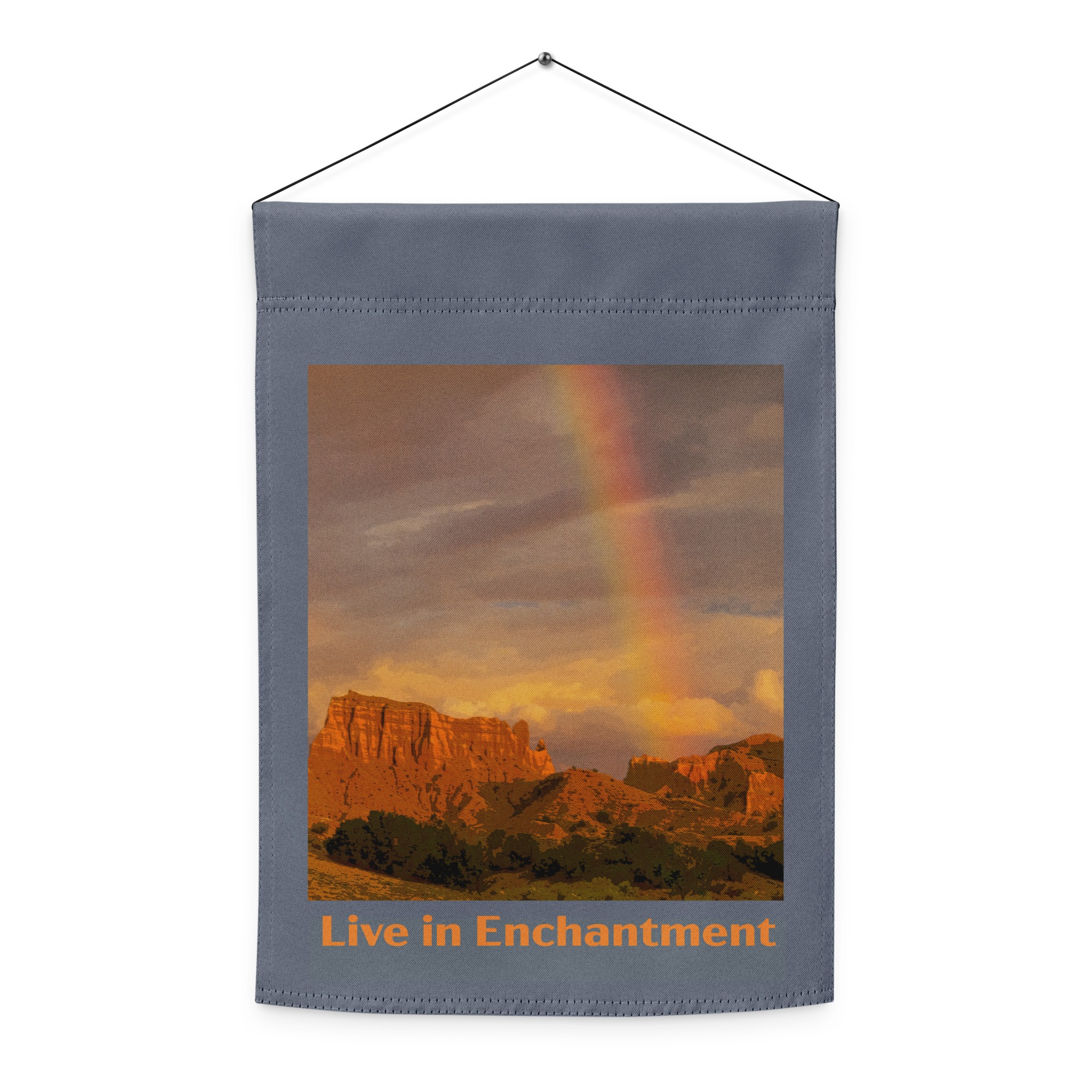 LIVE IN ENCHANTMENT - Garden Flag