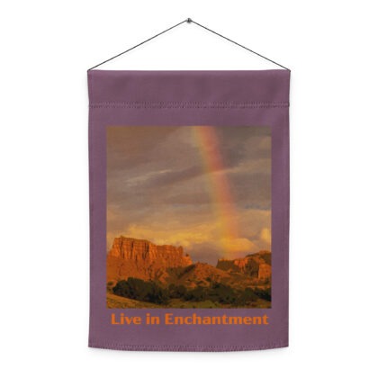 LIVE IN ENCHANTMENT - Garden Flag