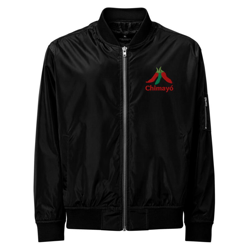 CHIMAYO CHILE - Premium Recycled Bomber Jacket (embroidered front & back) - Image 6