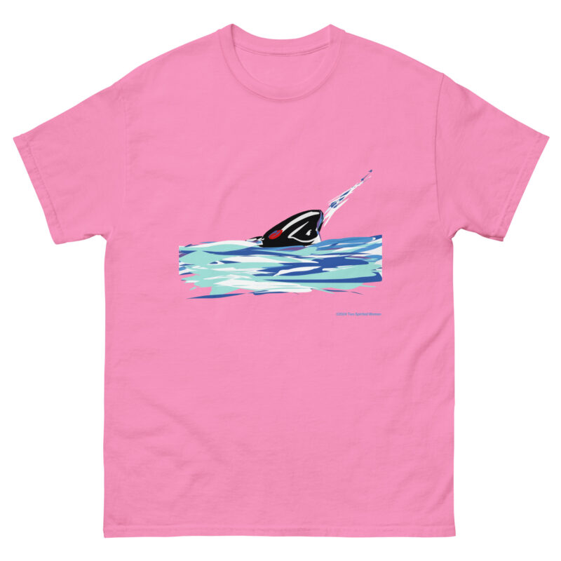 WHALE - Unisex Classic Tee - Image 6